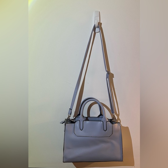 Blue London Fog Satchel Handbag - Picture 5 of 5